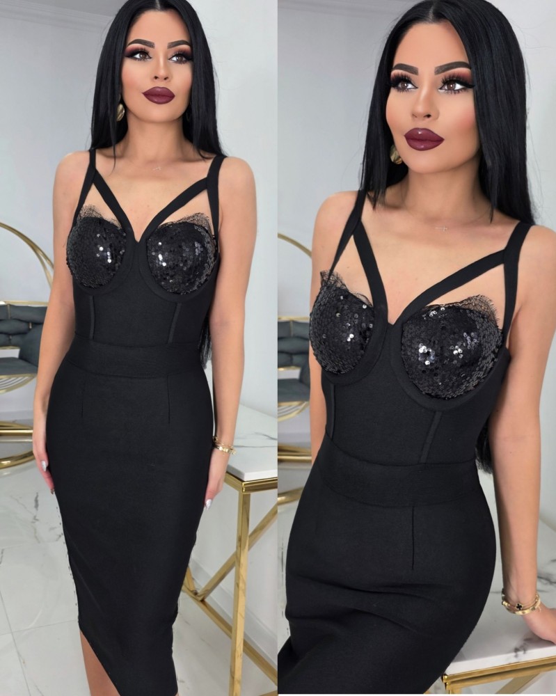 Бандажана рокля Black Бандажана рокля Black