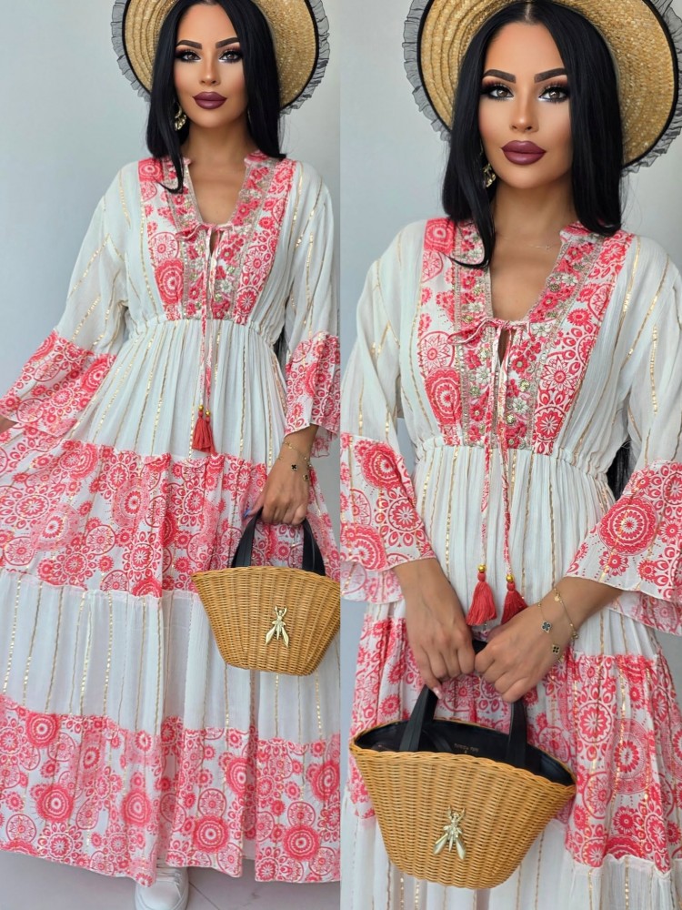 Бохо рокля Red Boheme