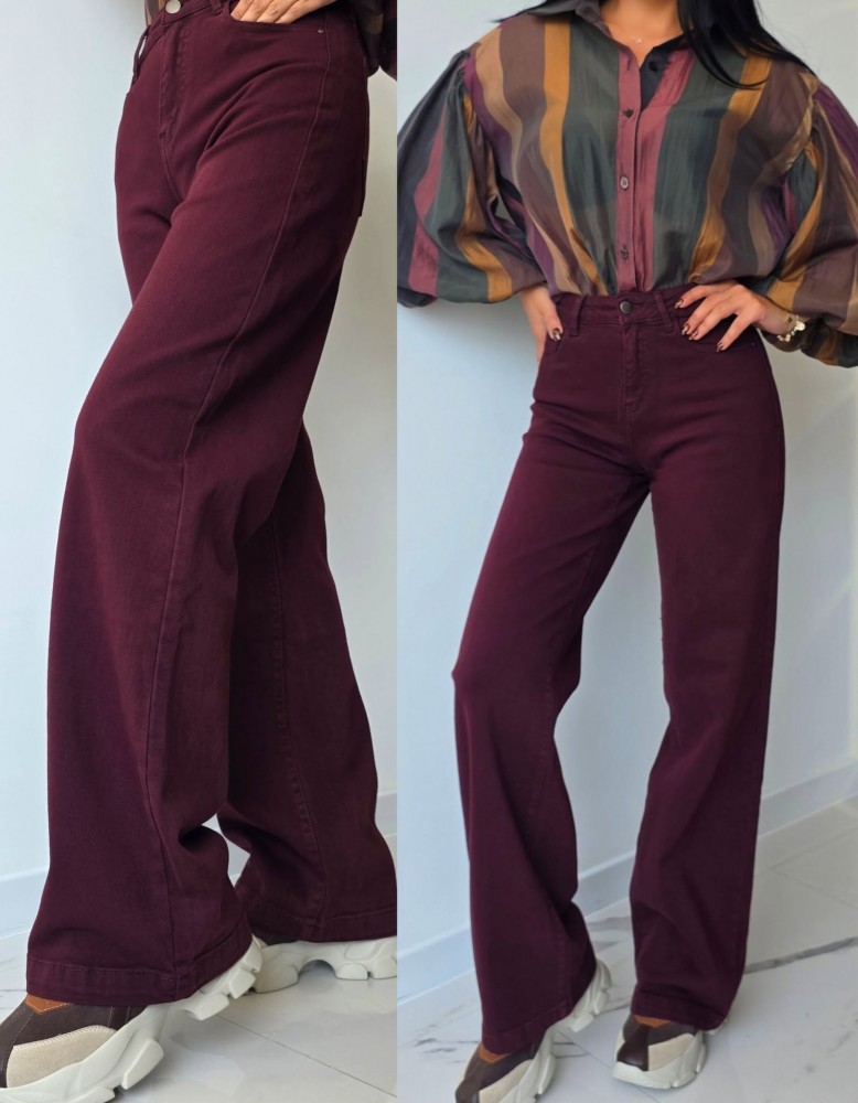 Дънки Burgundy Muse