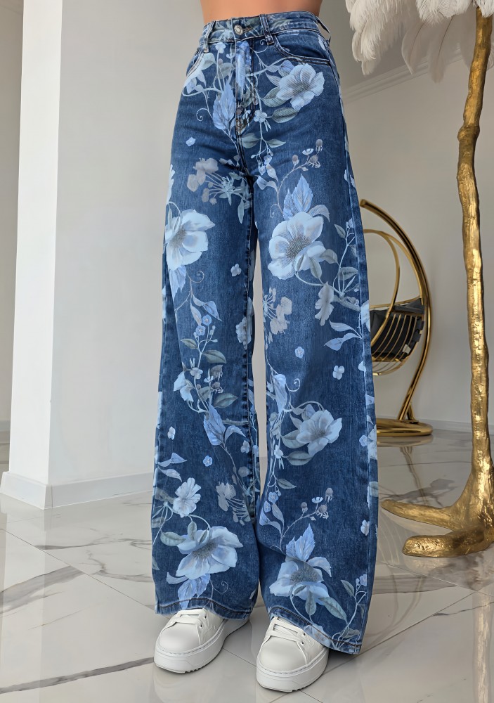 Дънки Floral Beauty