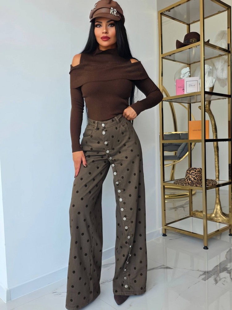 Дънки Mocha Dots
