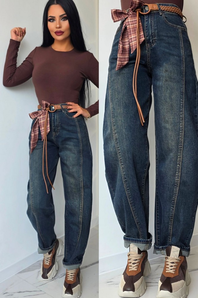 Дънки с жестока кройка Luxe Fit