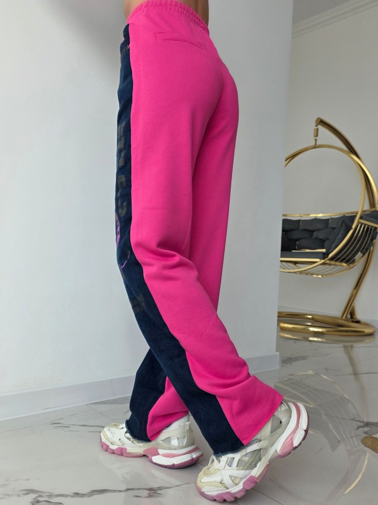 Дънки в комбинация с деним Art