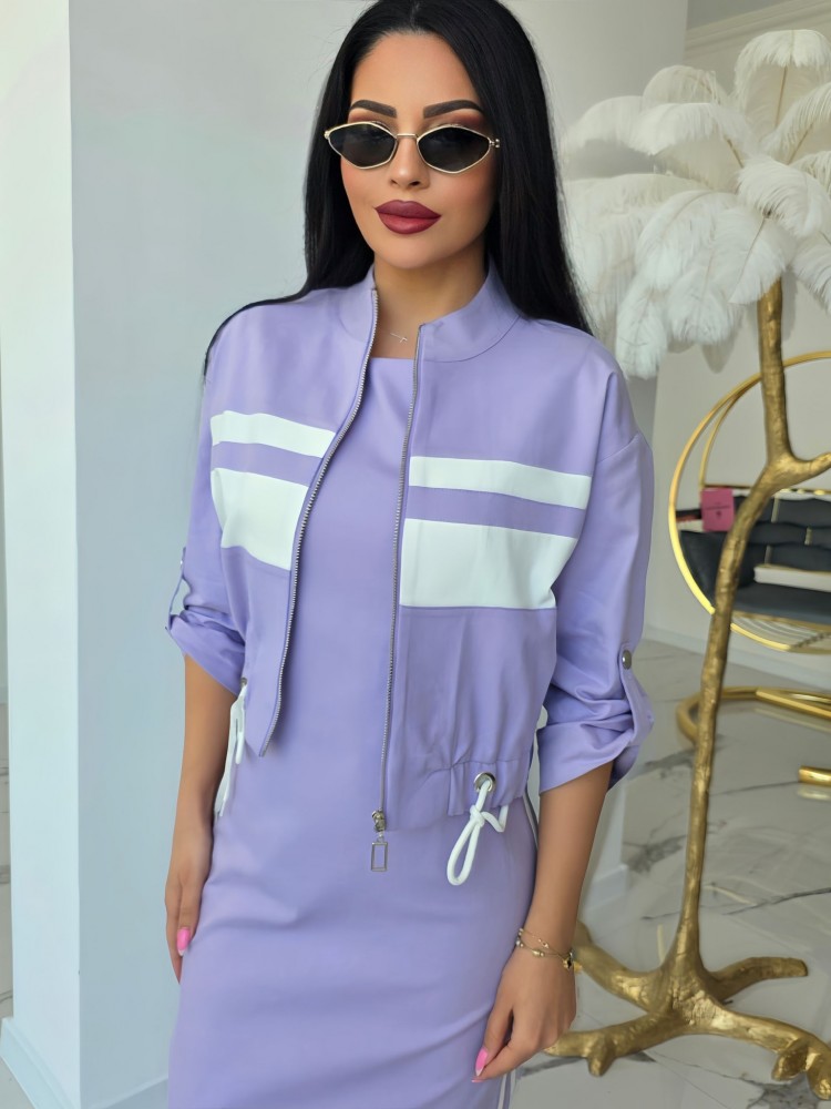 Дънков комплект Lavender Denim Set