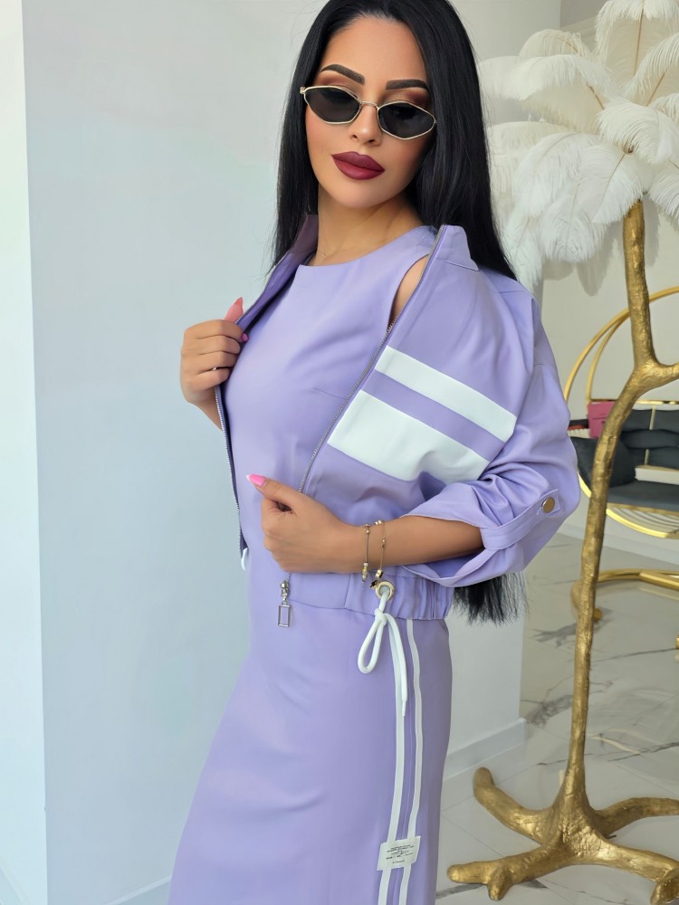 Дънков комплект Lavender Denim Set