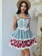 Дънкова рокля Baby Doll Blue