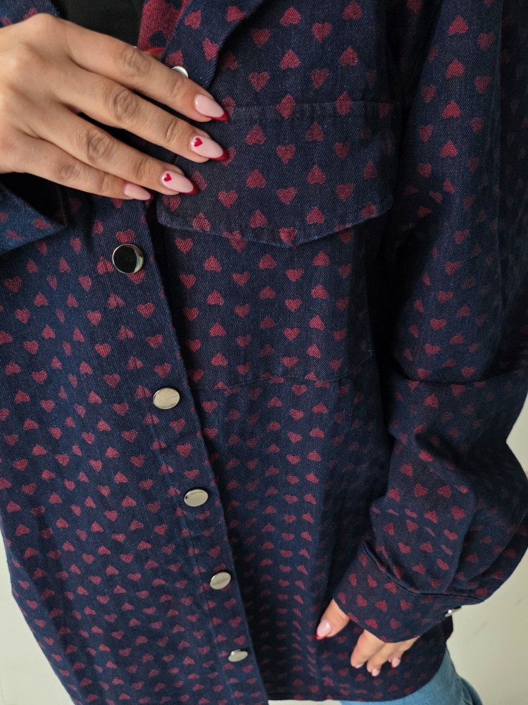 Дънково яке с качулка