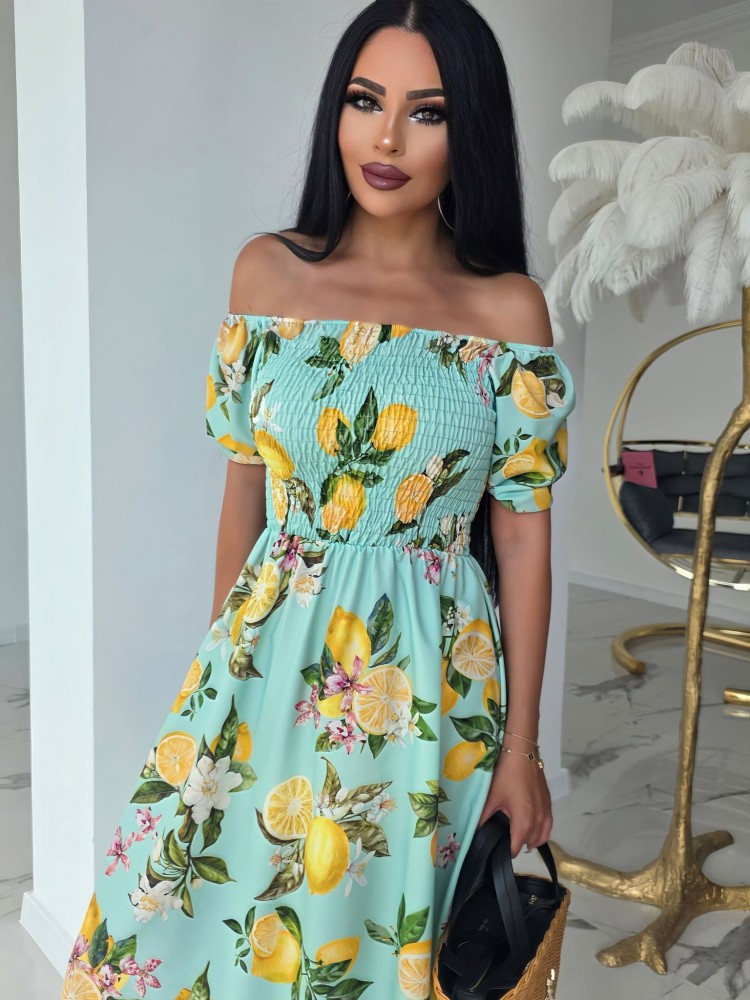 Ефирна рокля Lemon Bliss