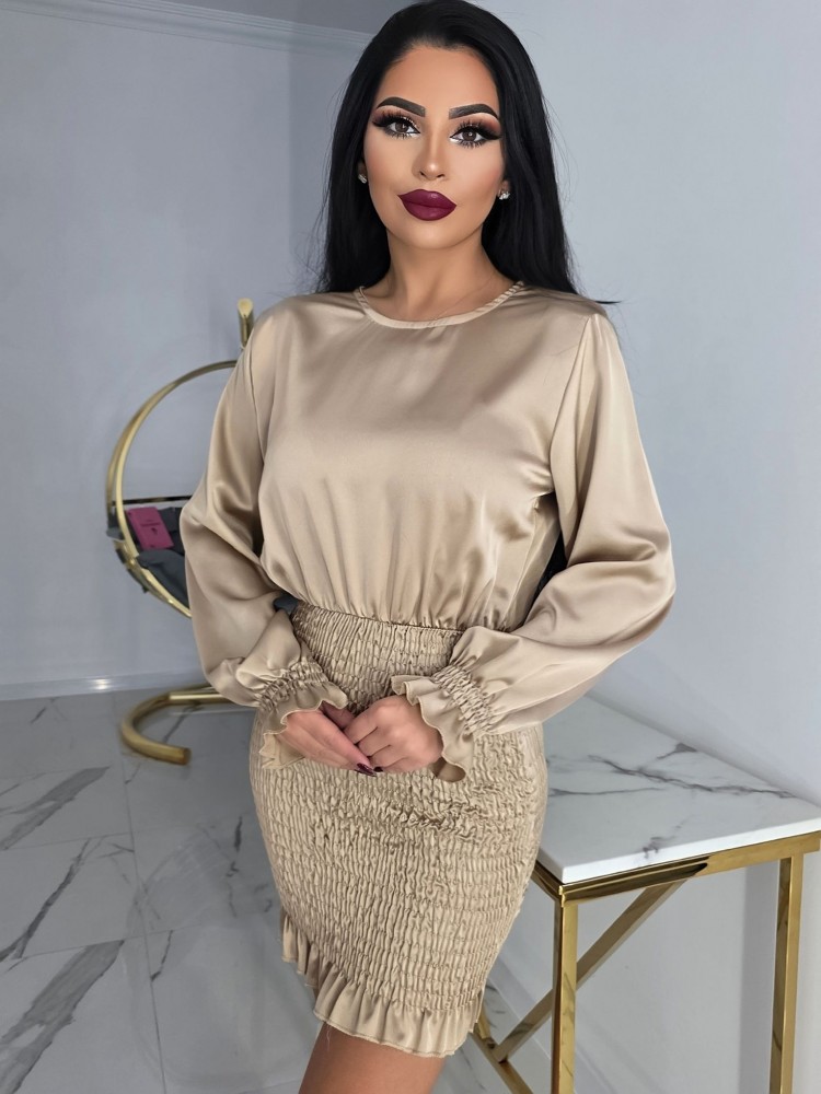 Елегантна рокля Gold