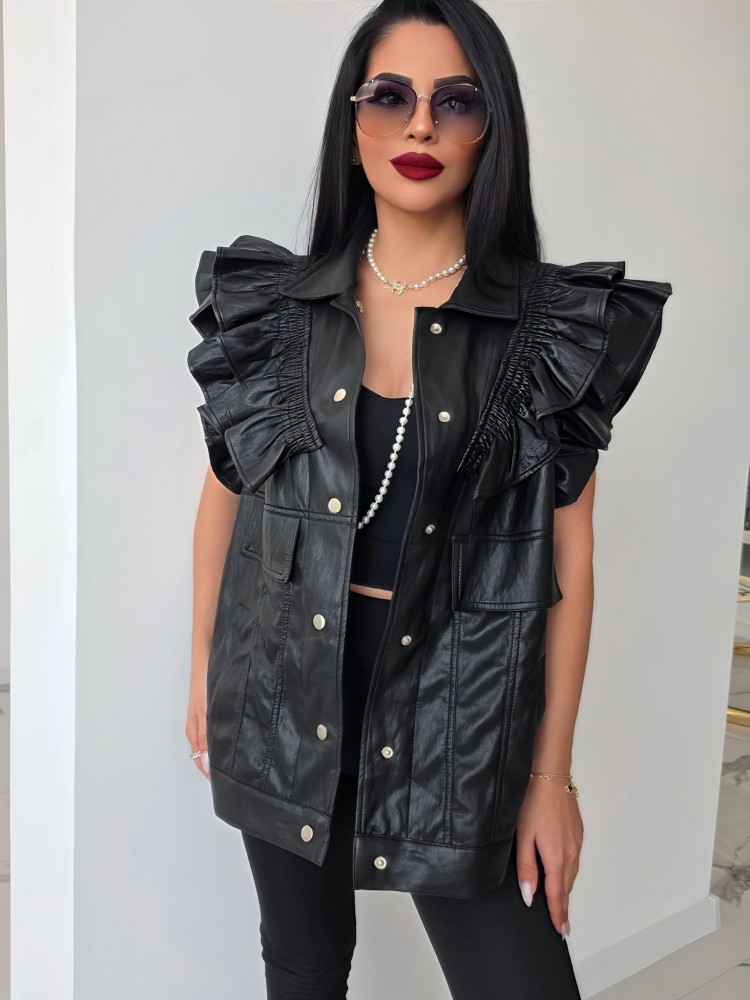 Елек с кърдички Black Rebel Vest