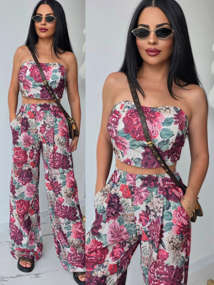 Комплект бюстие и панталон Floral Duo Комплект бюстие и панталон Floral Duo