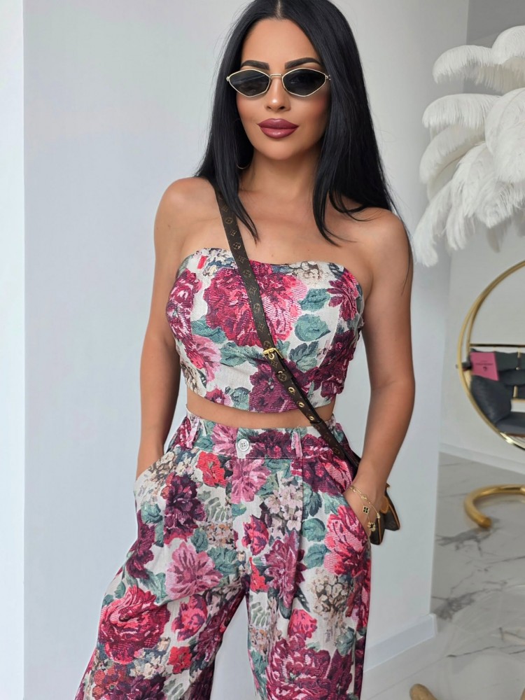 Комплект бюстие и панталон Floral Duo Комплект бюстие и панталон Floral Duo