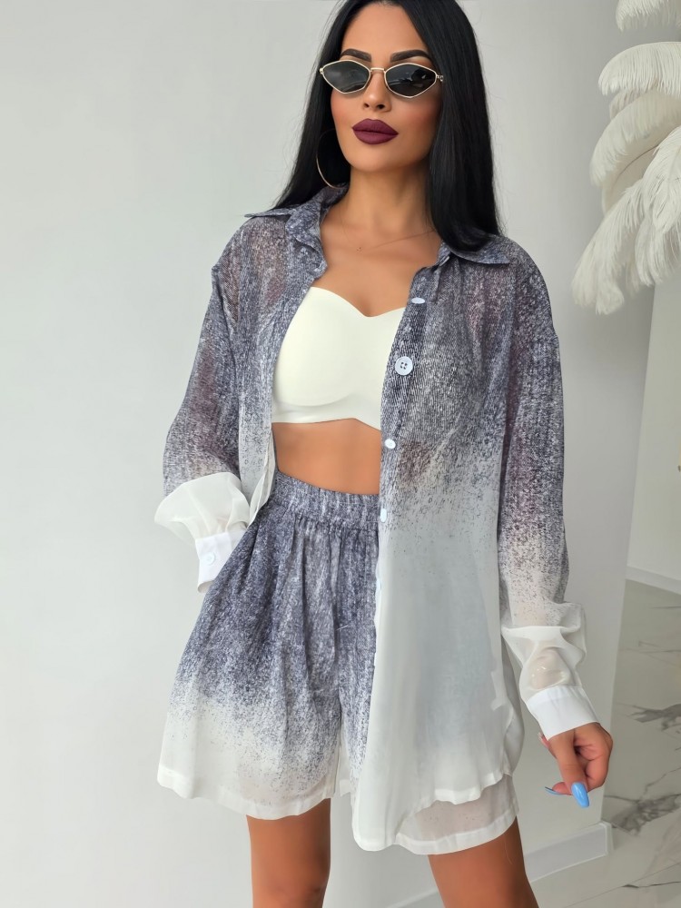 Комплект от нежен шифон Delicate Charm