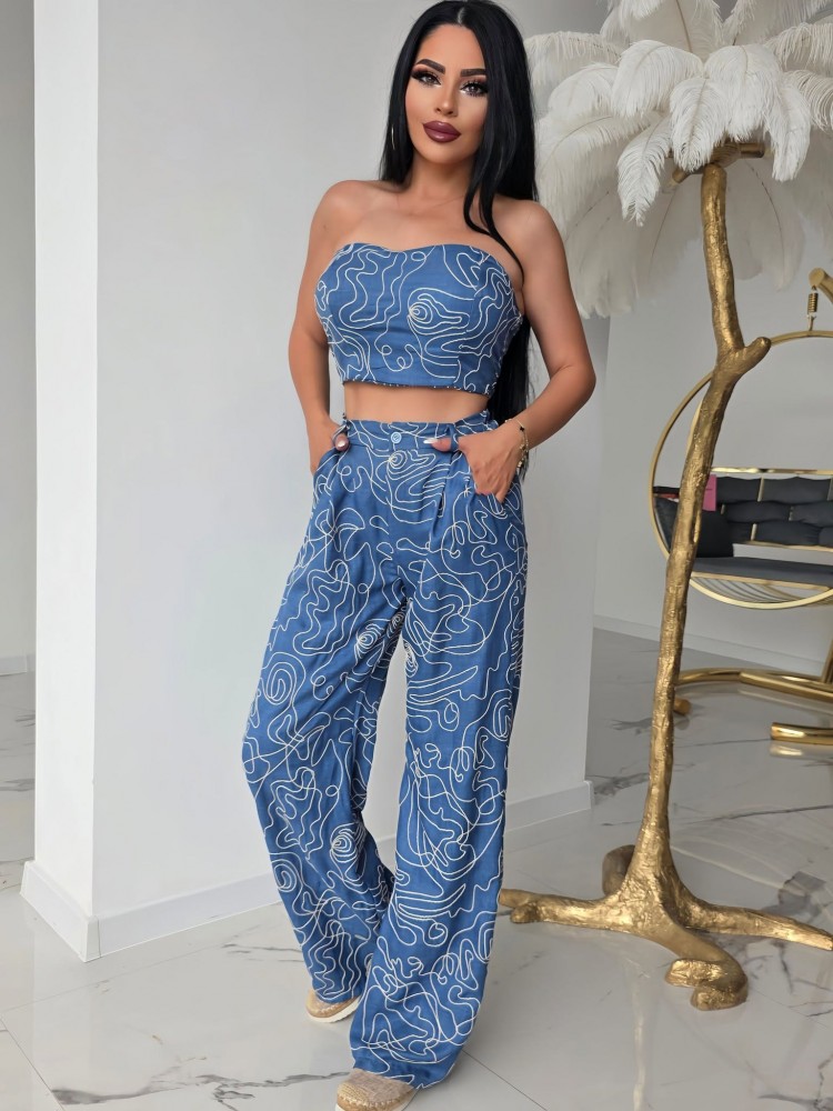 Комплект от тъничък деним Summer Denim