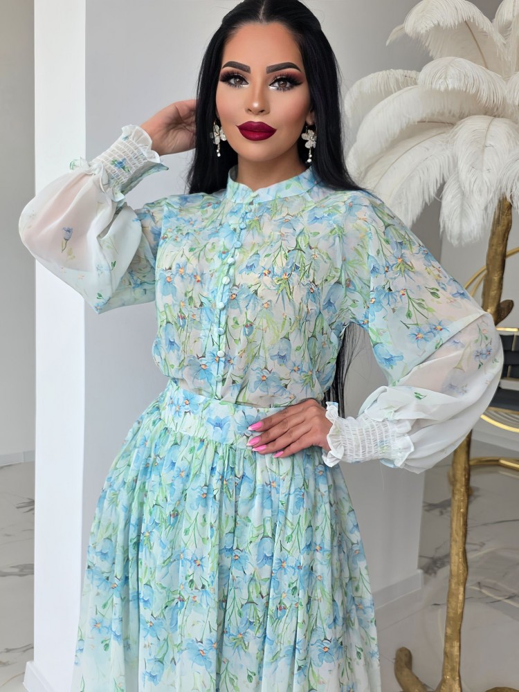 Комплект риза и ефирна пола Flower