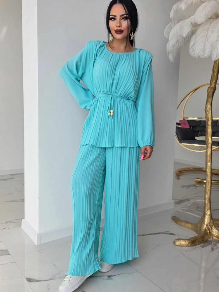 Комплект солей в цвят тюркоаз