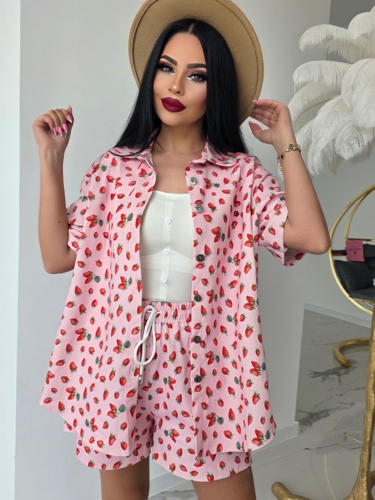 Красив дънков комплект Strawberry Bliss Set