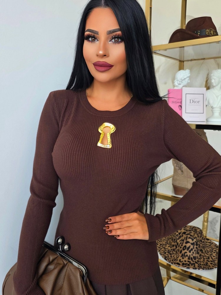Красива блуза Brown Belle
