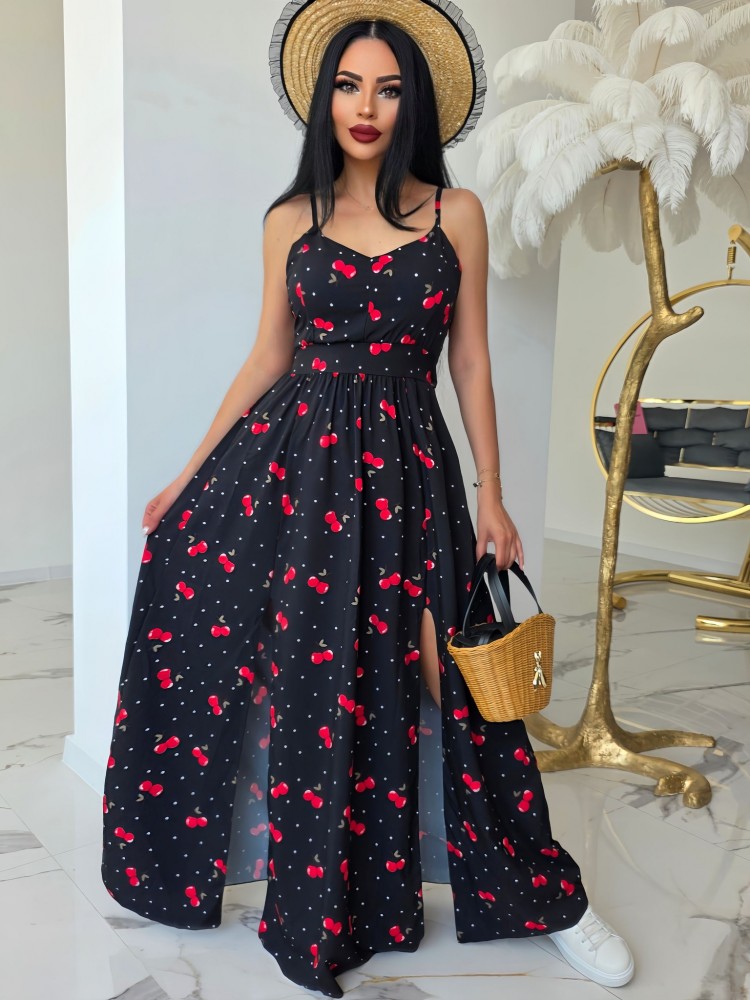 Красива рокля Sweet Cherry Dress