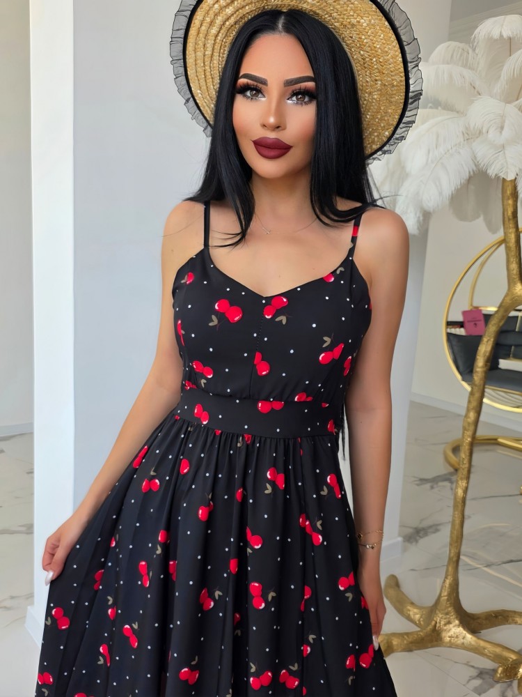 Красива рокля Sweet Cherry Dress