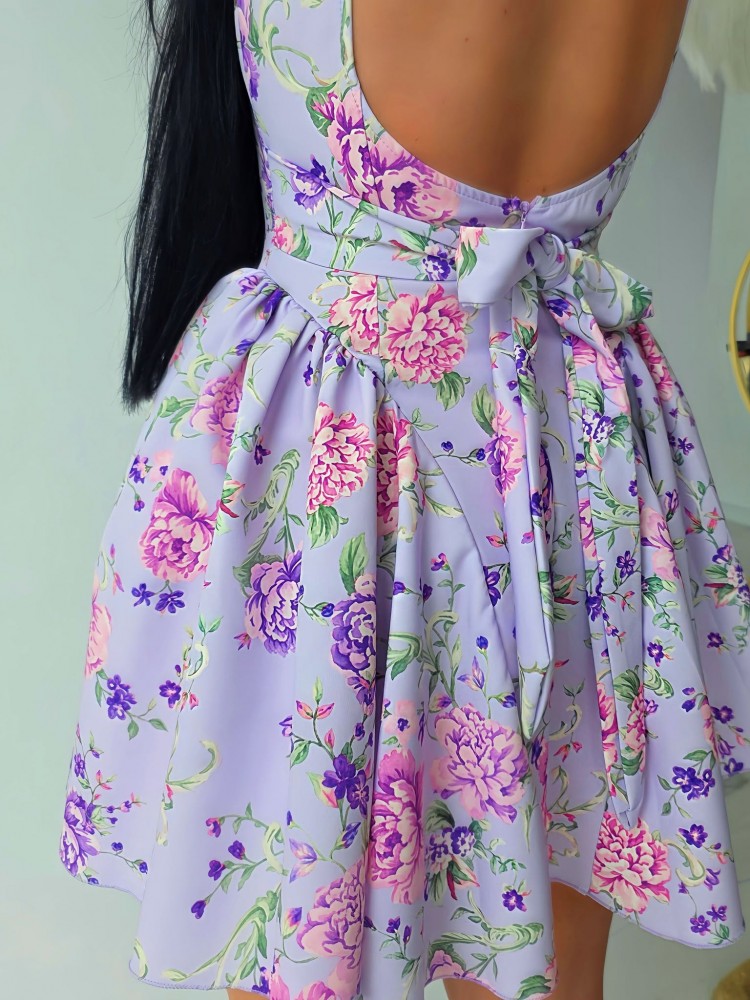 Кукленска рокля Lavender Bloom
