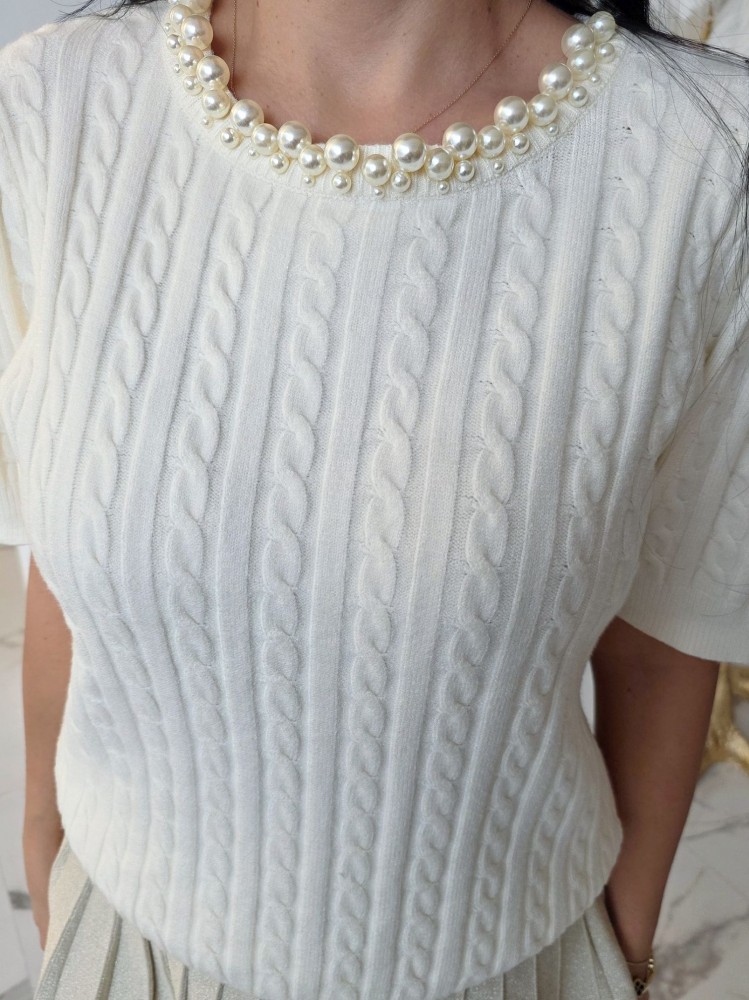 Луксозен пуловер Perla