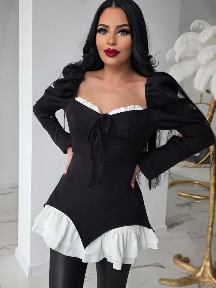 Луксозен удължен топ