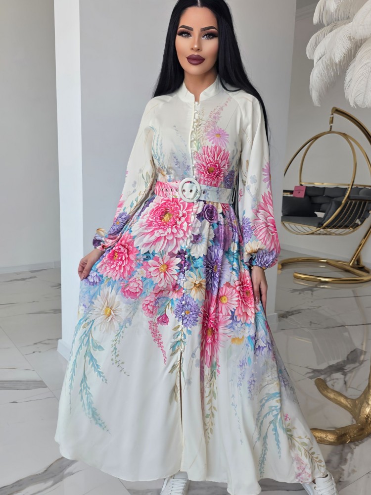 Луксозна рокля Floral Dream