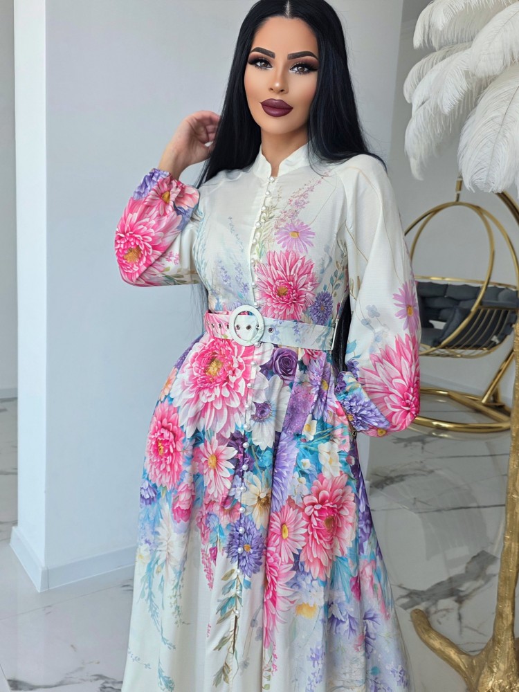 Луксозна рокля Floral Dream