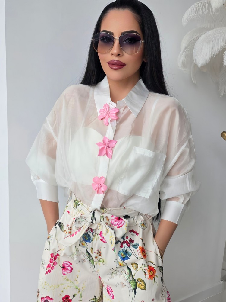 Нежна риза Iconic White