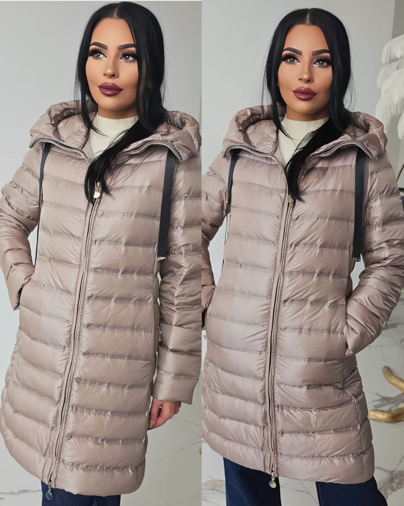 Олекотен модел яке Beige Олекотен модел яке Beige