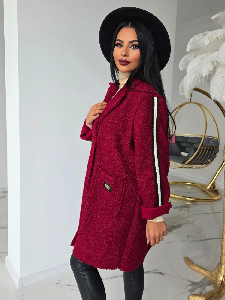 Палто от висококачествено букле Autumn