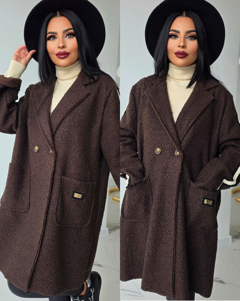 Палто от висококачествено букле Autumn Палто от висококачествено букле Autumn