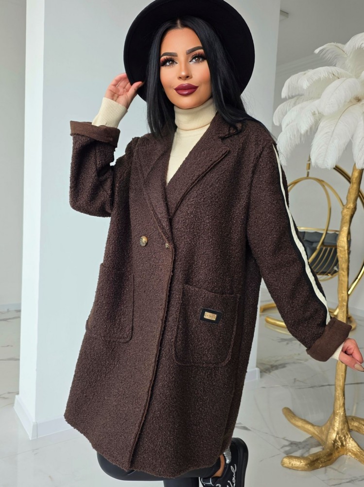 Палто от висококачествено букле Autumn Палто от висококачествено букле Autumn