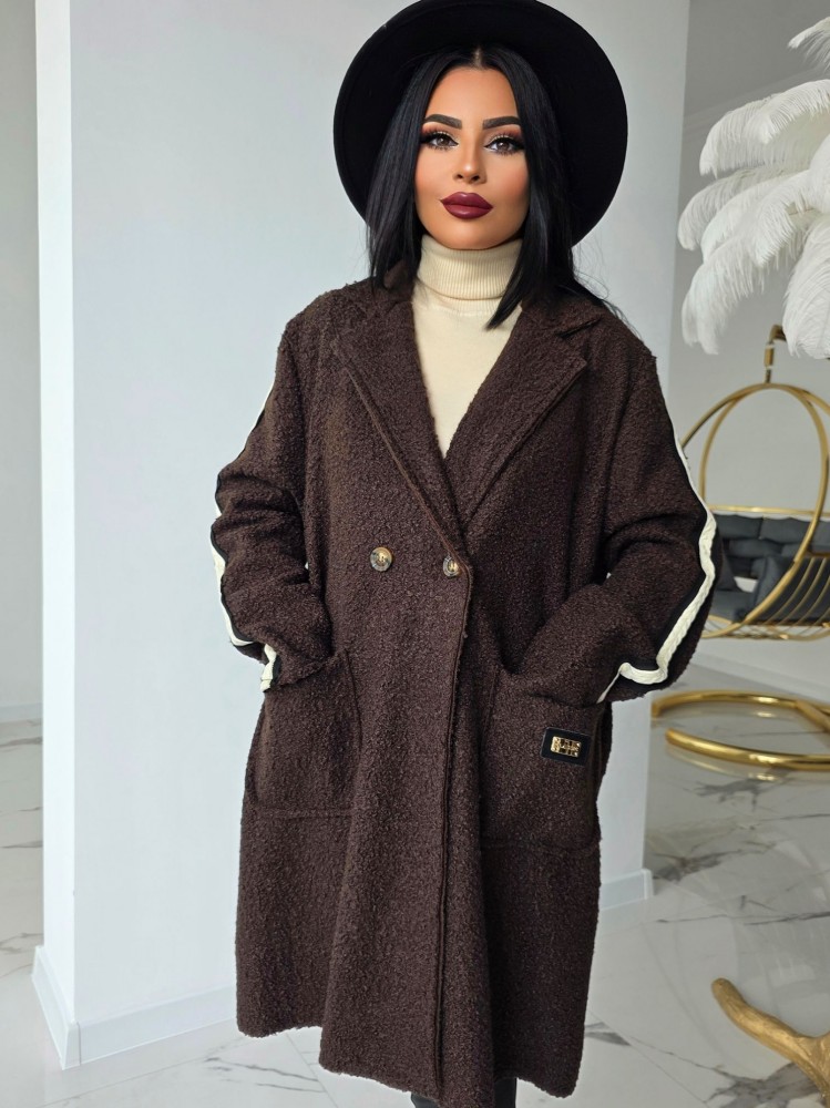 Палто от висококачествено букле Autumn