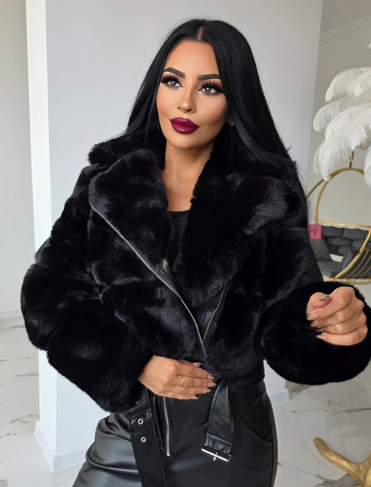 Палто с косъм Ella Палто с косъм Ella