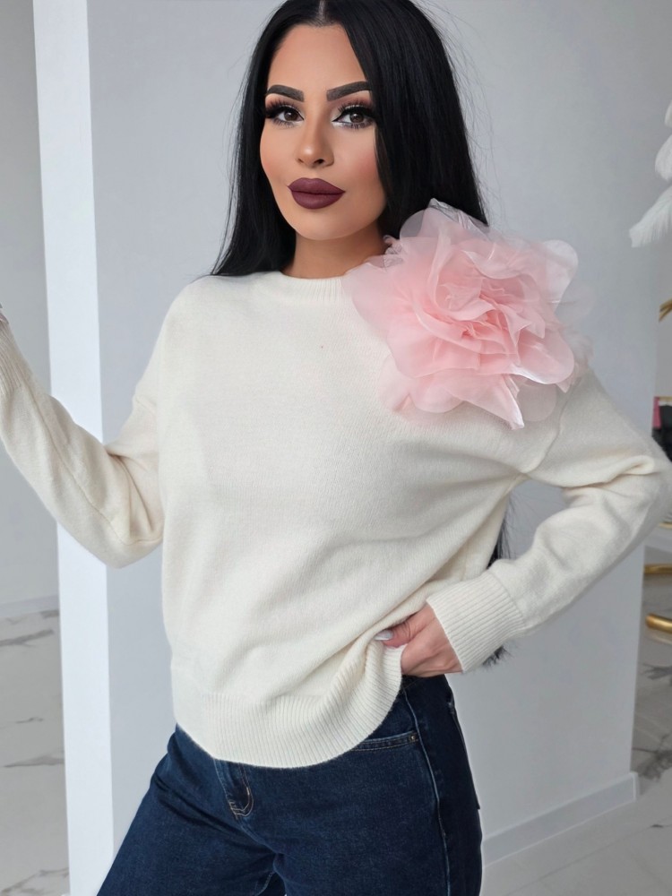 Пуловер от фино плетиво