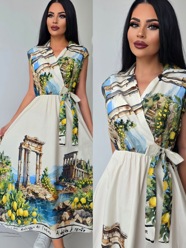Разкошна рокля Lemon Dolce Dress