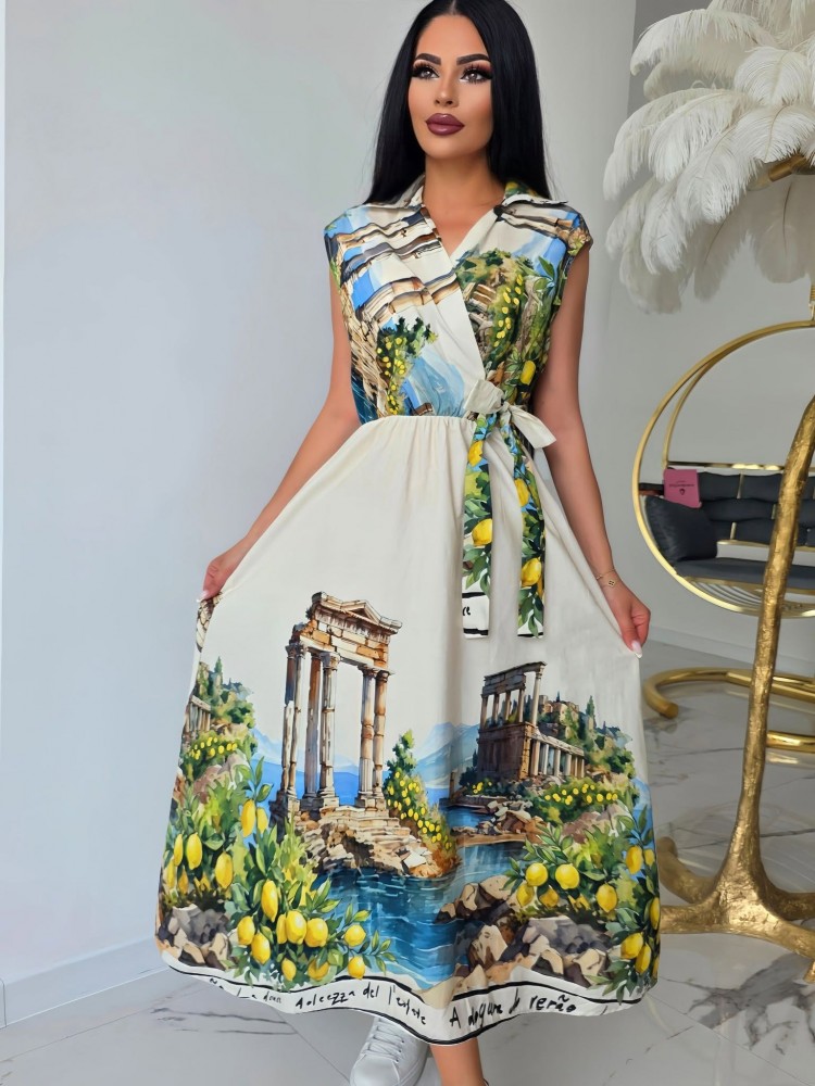Разкошна рокля Lemon Dolce Dress