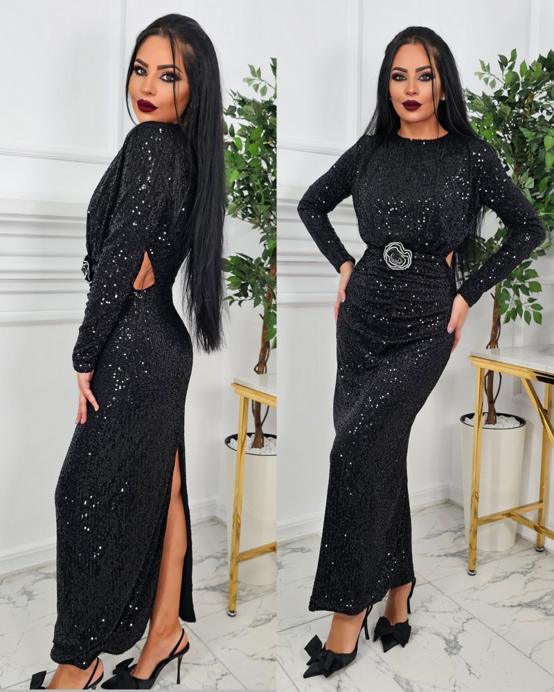 Рокля Glamour Black dress