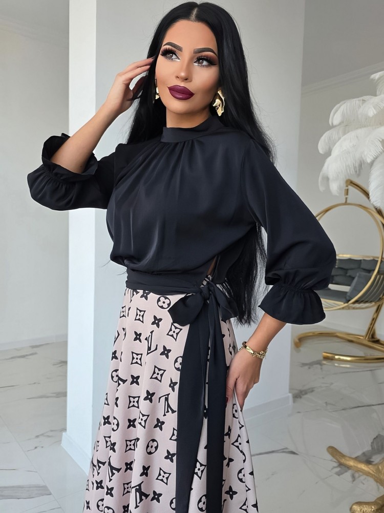 Рокля от две части