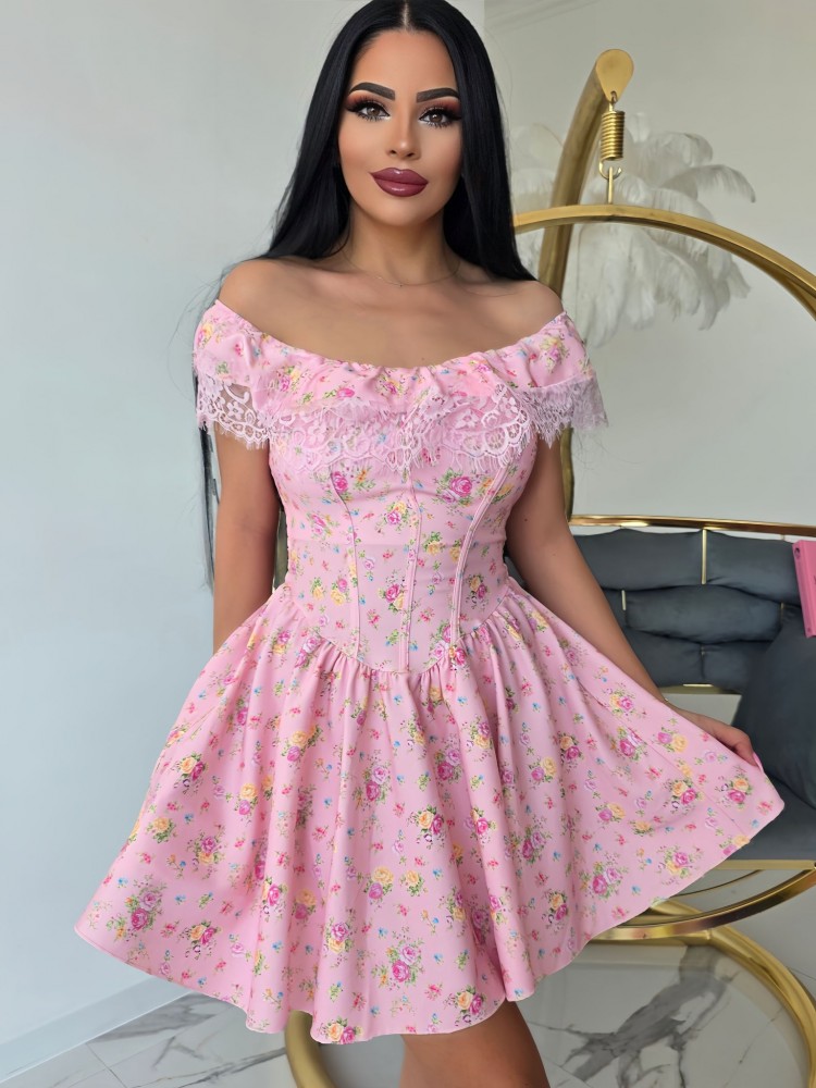 Рокля Pink Lace Dream