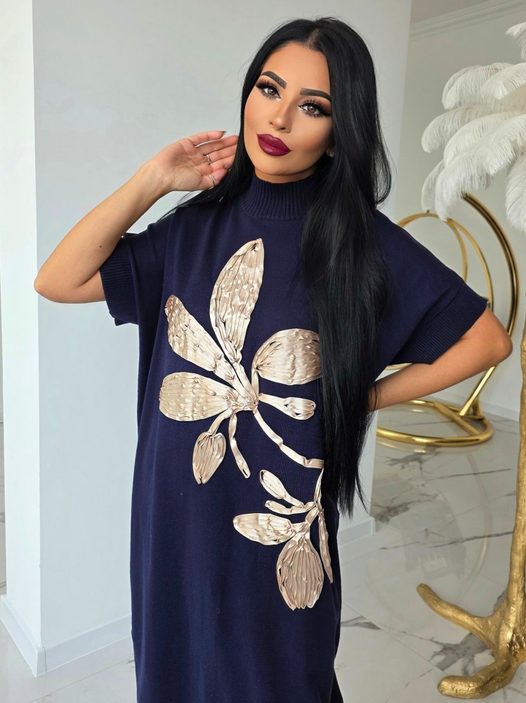 Рокля с ефирна кройка Flower