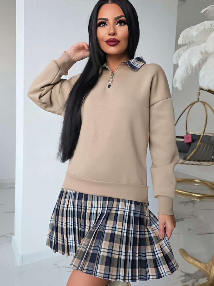 Рокля тип суитшърт Feel