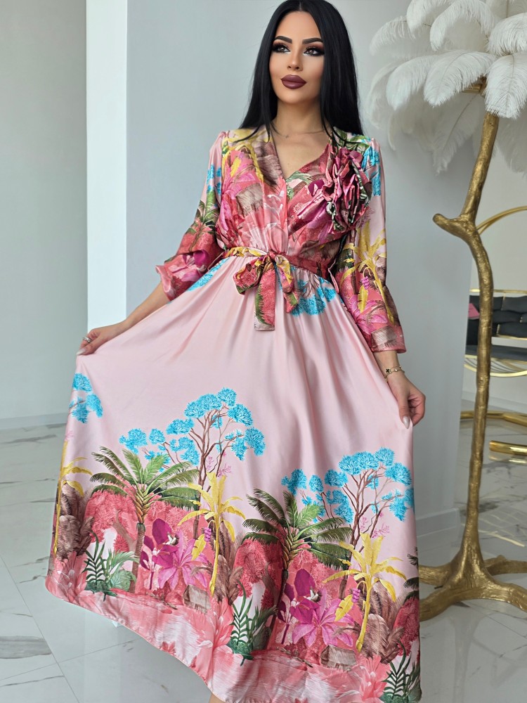 Рокля Tropical Satin Dream