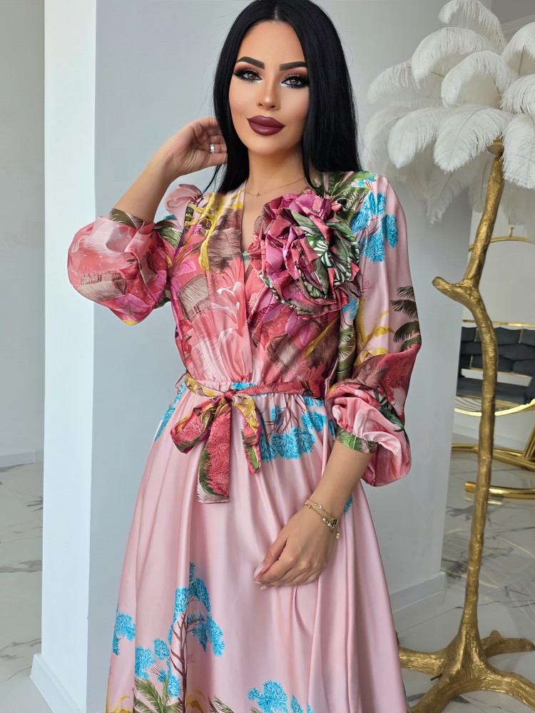 Рокля Tropical Satin Dream