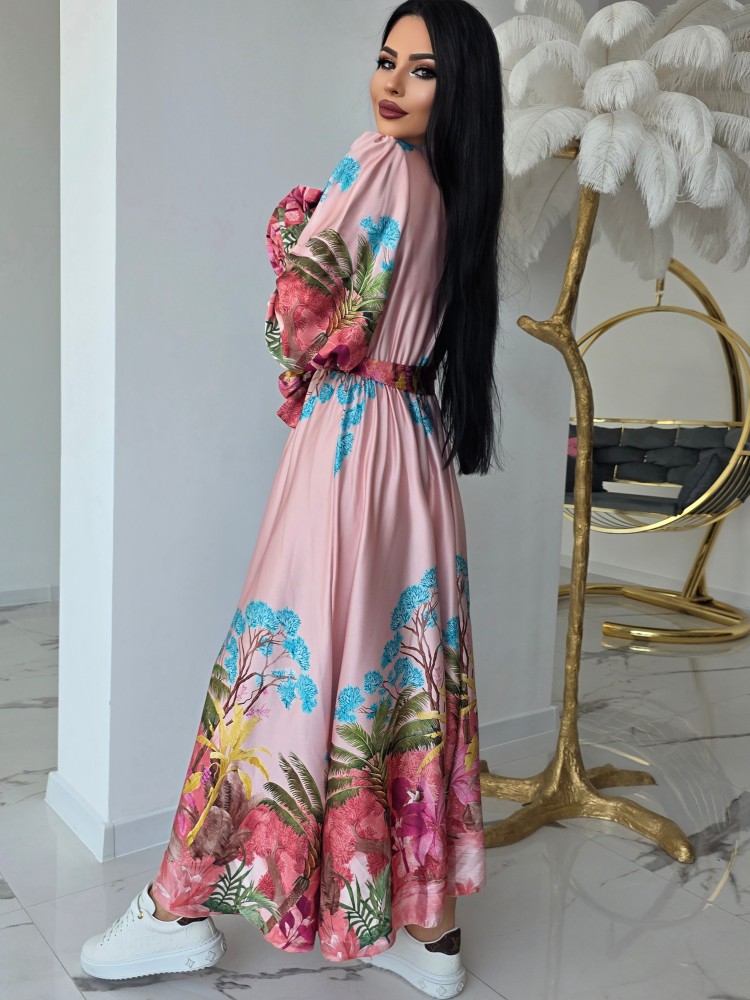 Рокля Tropical Satin Dream