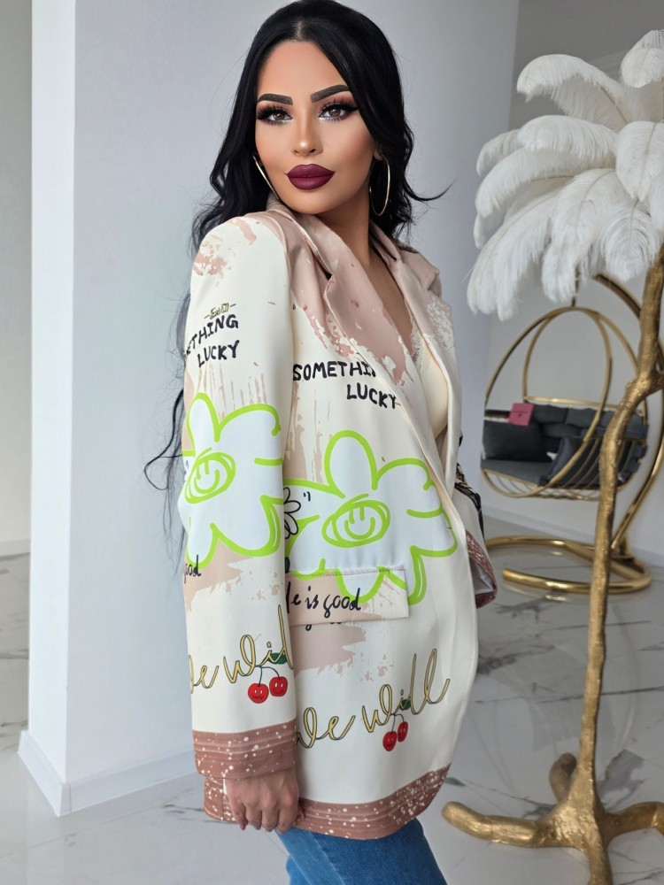 Сако със свободна кройка Vibe