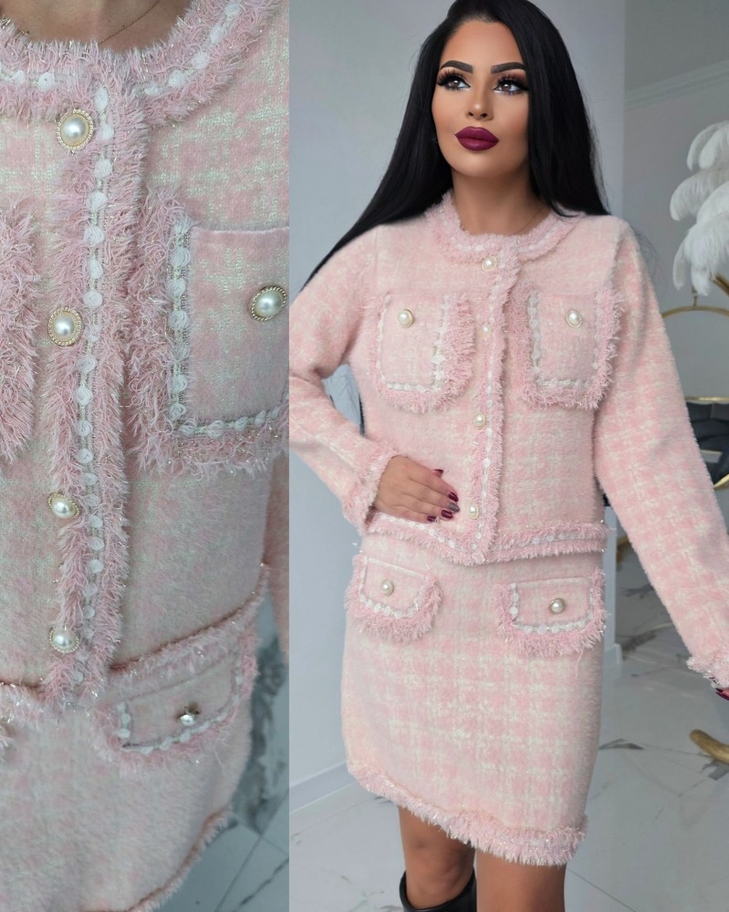 Стилен костюм Baby Pink Стилен костюм Baby Pink