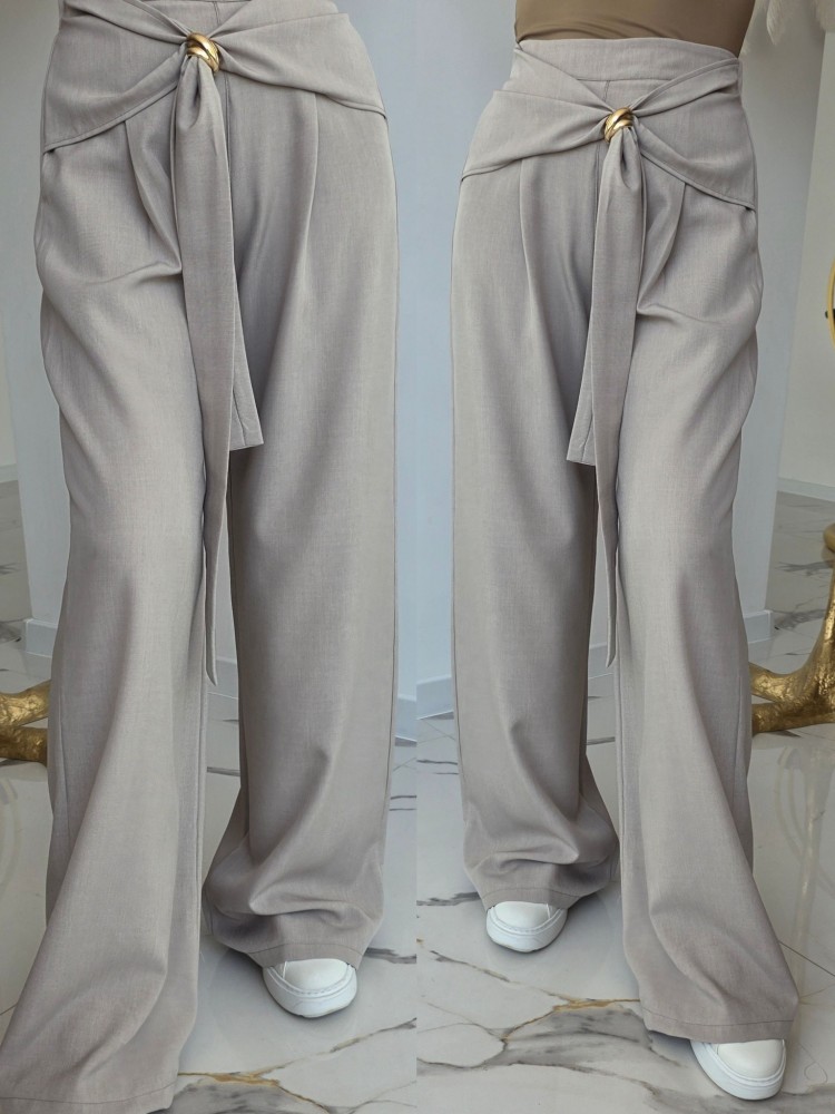 Стилен панталон Natural Beige Mood